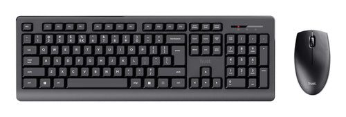 Trust Primo keyboard Mouse included Office RF Wireless QWERTY UK English Black Trust Primo keyboard Mouse included Office RF Wireless QWERTY UK English Black